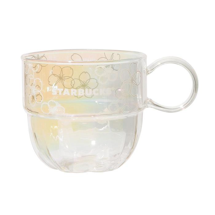 Starbucks Japan Sakura 2026 Heat-Resistant Glass Mug Raster 355ml