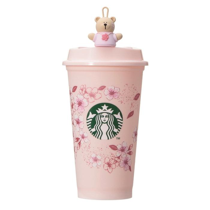 Starbucks Japan Sakura 2026 Gjenbrukbar Kopp 473ml med Bearista