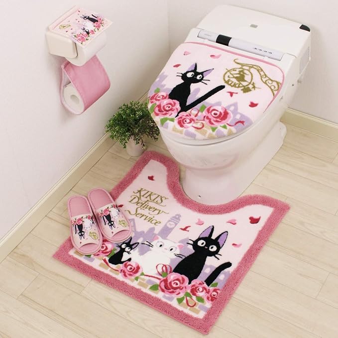 Jiji Date Bathroom Set – Kiki's Delivery Service Pink | WABISABI