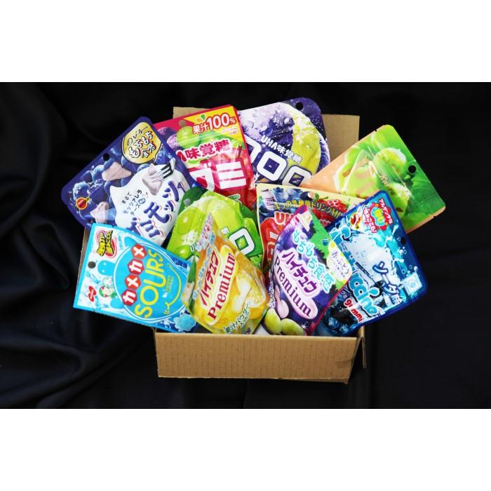 GUMI BOX- pudelko z japonskimi zelkami i gumami rozpuszczalnymi