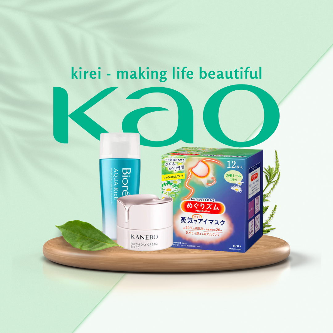 Discover Kao: Iconic Japanese Skincare and Wellness Brands