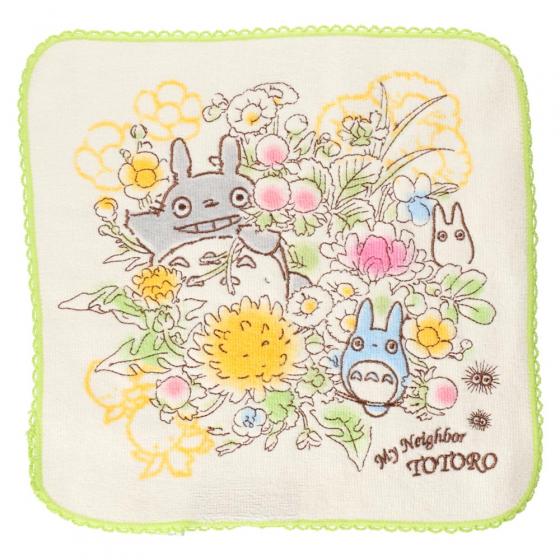 My Neighbor Totoro Spring Bouquet Mini Towel