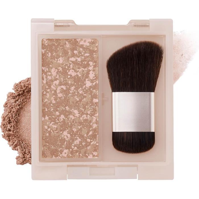 Excel Impressive Mood Shade 3.4g – 3-Color Contour Powder, 2 Colors [Alcohol-free]