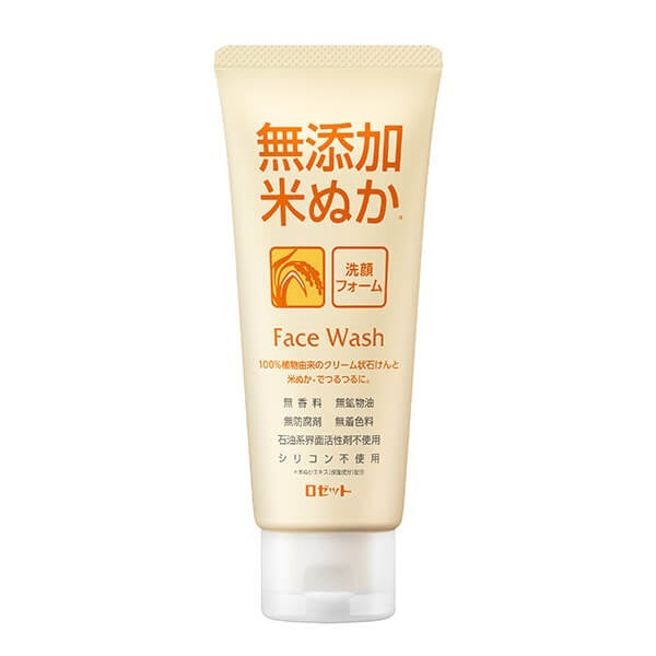 Additive-Free Rice Bran Facial Cleansing Foam