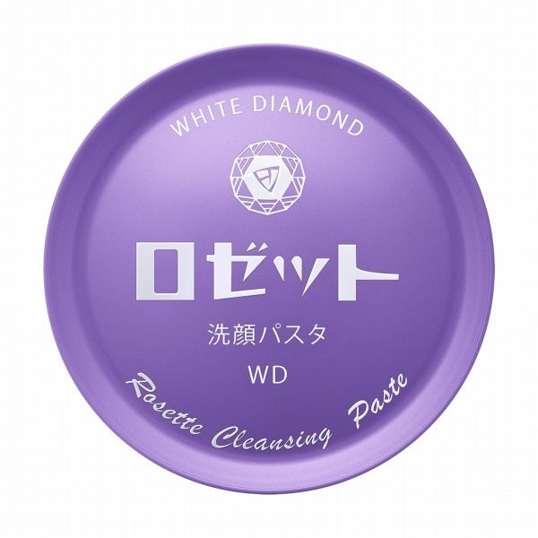 Rosette Face Wash Paste White Diamond 90g [No Alcohol]