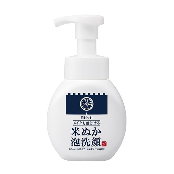 Edo Kosume Rice Bran Foam Face Wash That Removes Makeup [No Alcohol]