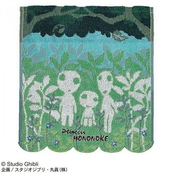 Princess Mononoke Kodama Forest Wash Towel