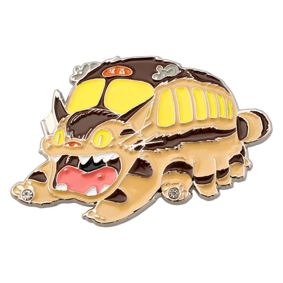 Broche de metal de Studio Ghibli Mi Vecino Totoro (Varios Diseños)