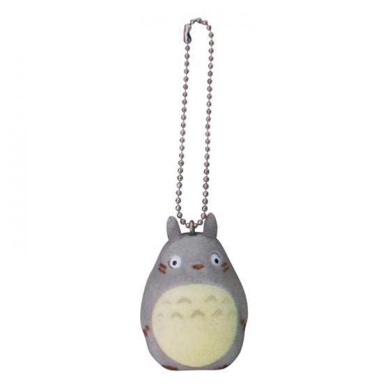 My Neighbor Totoro Flocking Keychain - Big Totoro
