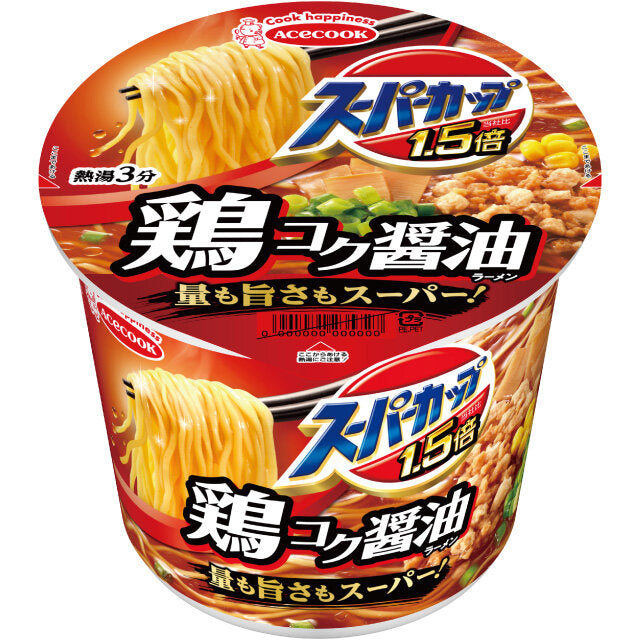 Instant shoyu ramen Super Cup MAX od ACECOOK 109g