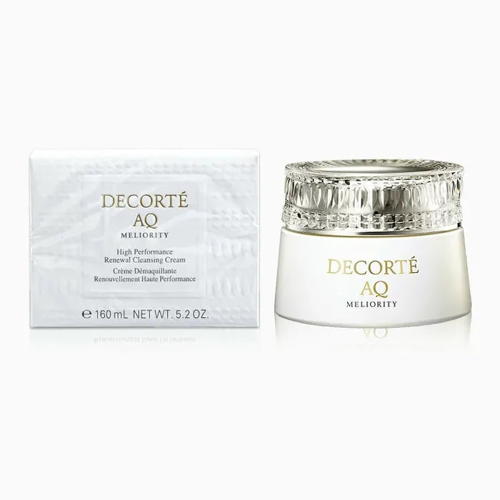 COSME DECORTE AQ Meliority Repair Cleansing Cream N – Luxury Nourishing Makeup Removing Cream Cleanser 160 ml [With alcohol]