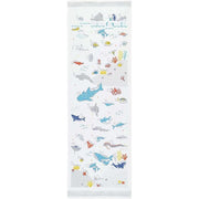 100% cotton towel with Aquarium motif (Kontex)