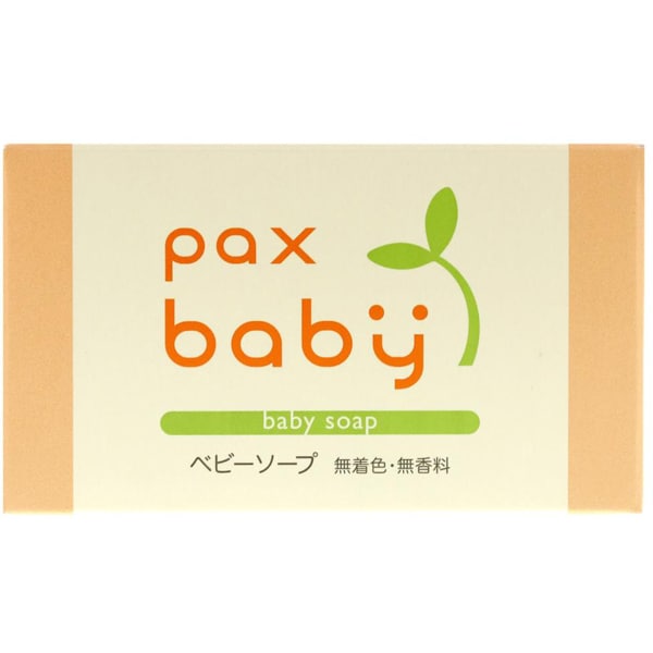 Pax Baby Soap – Gentle, Additive-Free Care with Macadamia Nut Oil for Baby's Delicate Skin 100g [Alcohol-free]