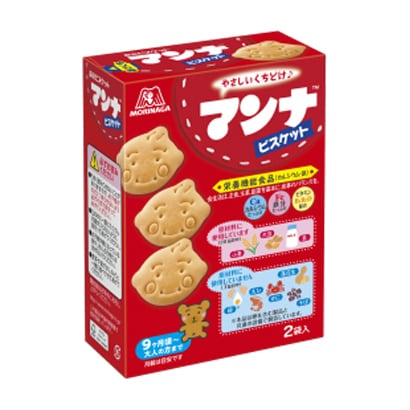 Morinaga Mannan Biscuit 86g