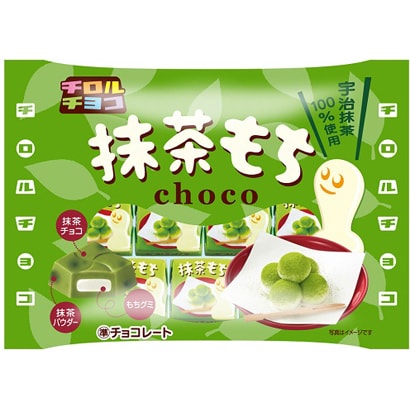 Tirol Chocolate Matcha Mochi [Bag] – 7 Pieces of Matcha-Flavored Mochi Chocolate