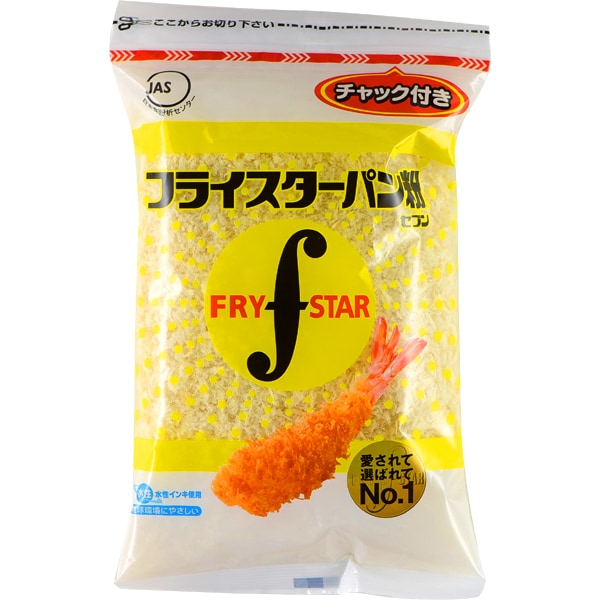 Frystar Seven Breadcrumbs – 180g | Light, Soft Japanese Panko with Fresh-Baked Aroma & Zipper Bag