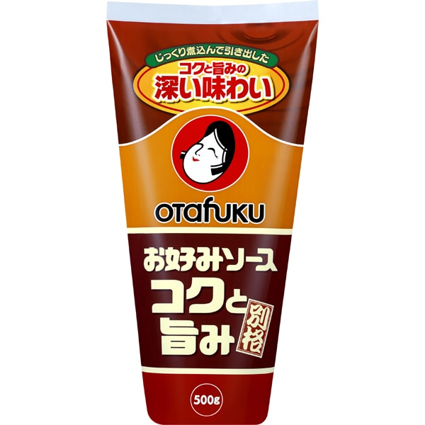 Otafuku Rich & Delicious Okonomiyaki Sauce – 500g | Savory Japanese Sauce with Tomato, Mushroom & Bonito Umami