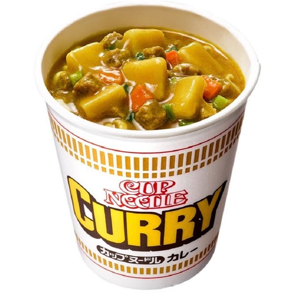 Nissin Cup Noodles Curry 87g – A Mild and Flavorful Curry Delight