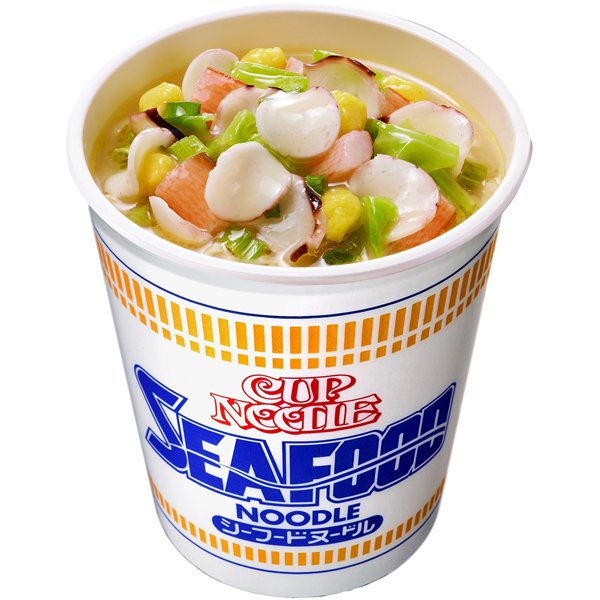 Nissin Cup Noodles Seafood Flavor 75g – Rich Seafood Taste