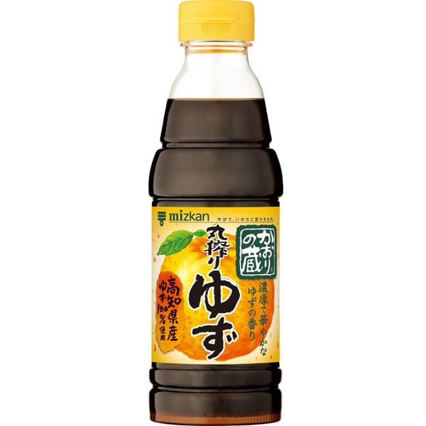 Mitsukan Kaori no Kura Whole-Squeezed Yuzu Ponzu Sauce – 360ml | Authentic Japanese Citrus Umami