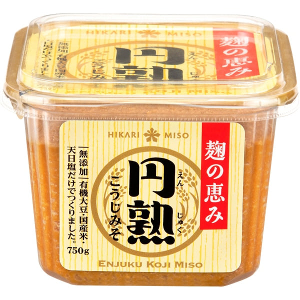 Hikari Miso – Matured Koji Miso 750g | Organic Soybean & Rice Koji Miso