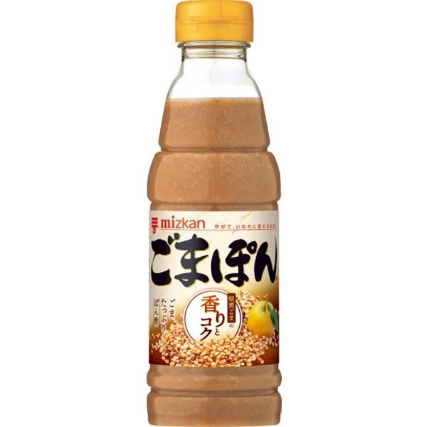 Mitsukan Sesame Ponzu Sauce – 350ml | Yuzu Citrus with Roasted Sesame Flavor