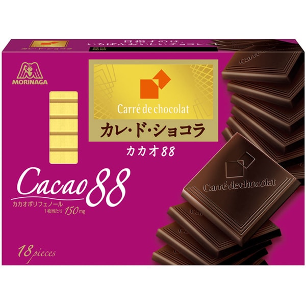 Carre de Chocolat Cacao 88 18 pieces