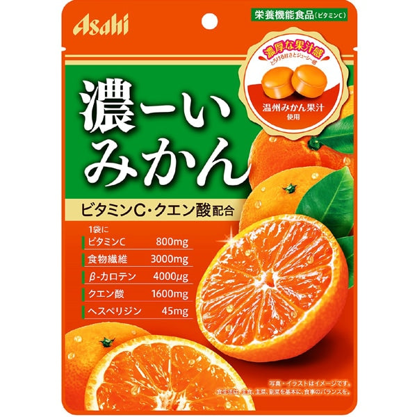 Asahi Group Foods Strong Orange Candy 84g