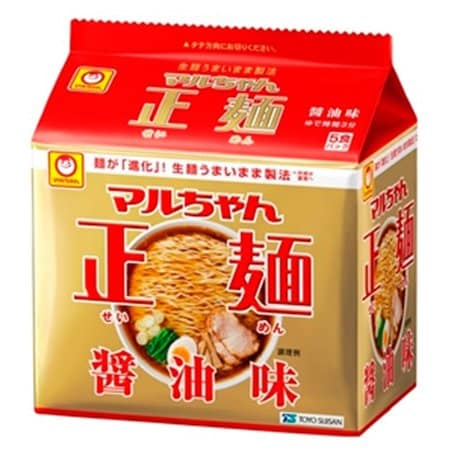 Toyo Suisan Maruchan Seimen Soy Sauce Flavor 5-Meal Pack (105g x 5) – Fresh and Authentic Ramen at Home