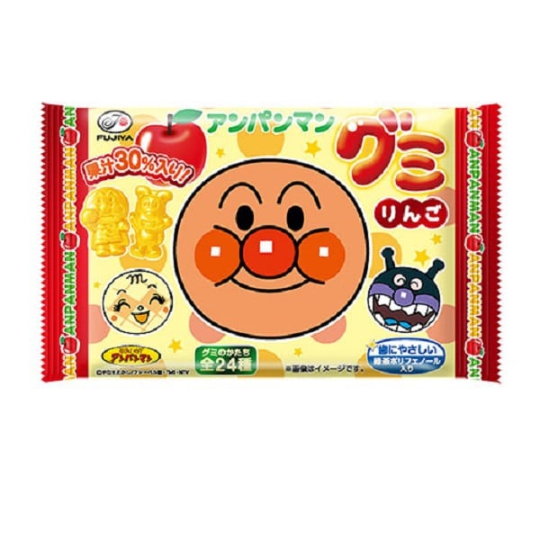 Fujiya Anpanman Gummy Apple (6 pieces)