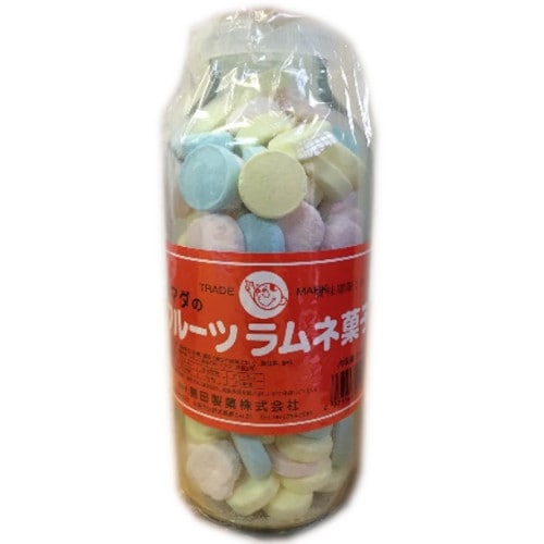 Shimada Large Bottle Fruit Ramune 250g