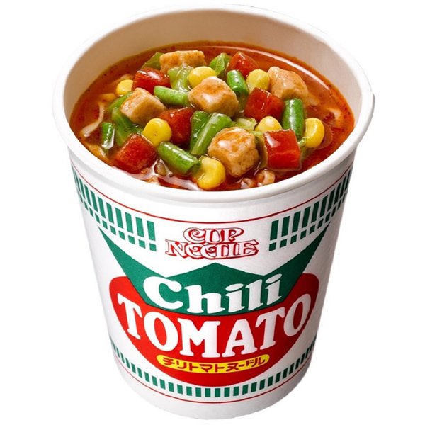 Nissin Cup Noodles Chili Tomato 76g – A Perfect Blend of Spice and Sweetness