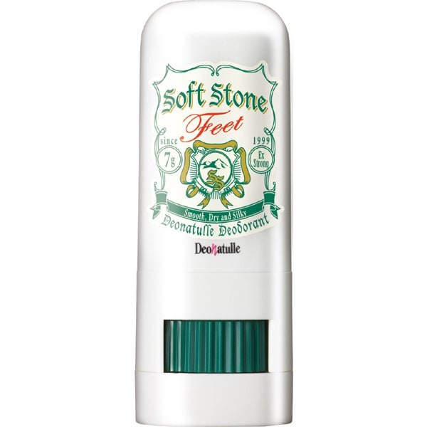 Deonatulle Soft Stone Toe Antiperspirant Stick – Foot & Toe Deodorant, 7g