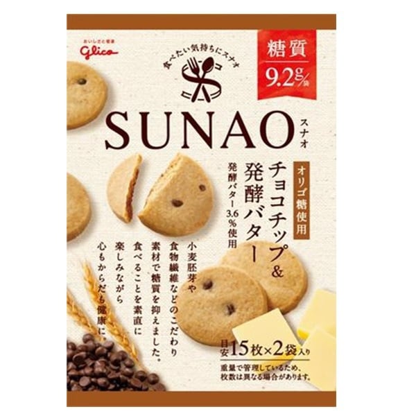 Glico SUNAO Almond & Vanilla 6 pieces