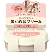Kracie ma&me Latte Hair Cream - Apple & Peony Scent, 75g [With Alcohol]