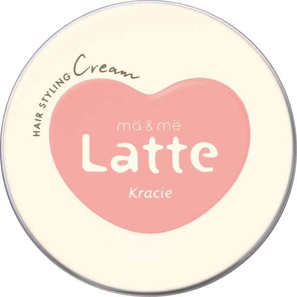 Kracie ma&me Latte Hair Cream - Apple & Peony Scent, 75g [With Alcohol]