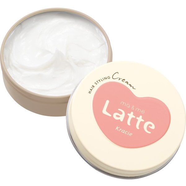 Kracie ma&me Latte Hair Cream - Apple & Peony Scent, 75g [With Alcohol]