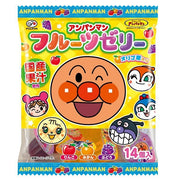 Fujiya Anpanman Fruit Jelly 14 Pieces | Fun & Fruity Treats