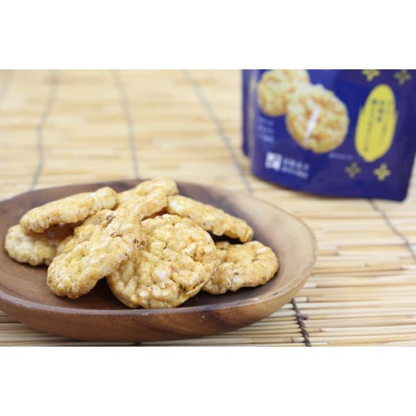 Sawada Rice Store Organic Brown Rice Puffed Rice – Roasted Corn Flavor 30g