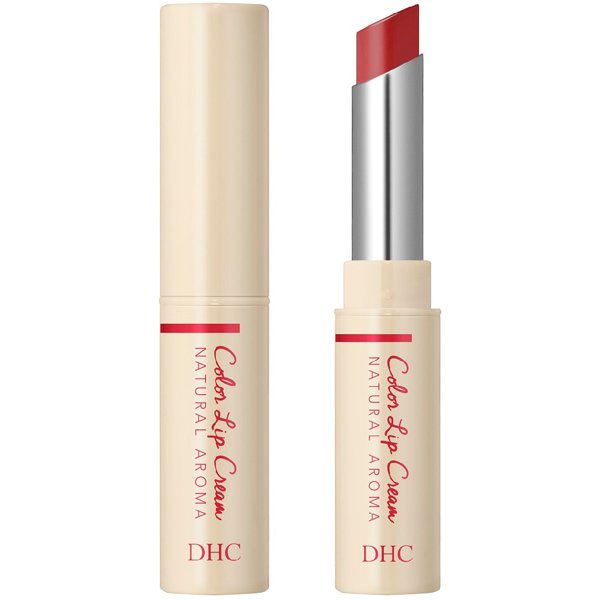DHC Rich Moisture Color Lip Cream Natural Aroma – Tinted Lip Care with Essential Oils [Alcohol-free]