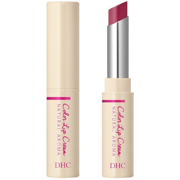 DHC Rich Moisture Color Lip Cream Natural Aroma – Tinted Lip Care with Essential Oils [Alcohol-free]