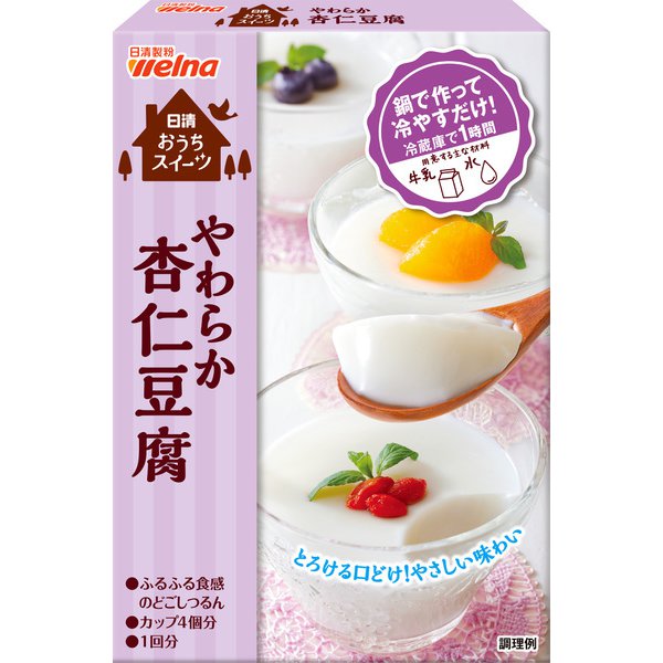 Nisshin Flour Mills Welna - Homemade Sweets Soft Almond Tofu 60g