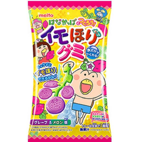 Meito Let's Make It with Hanakappa! Potato Digging Gummy 11g – Fun Gummy with Hanakappa Shape