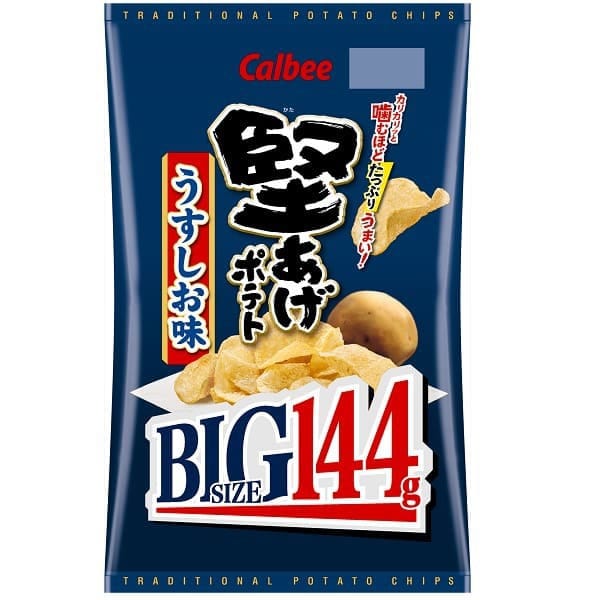 Calbee Kataage BIG Light Shio o smaku 144g