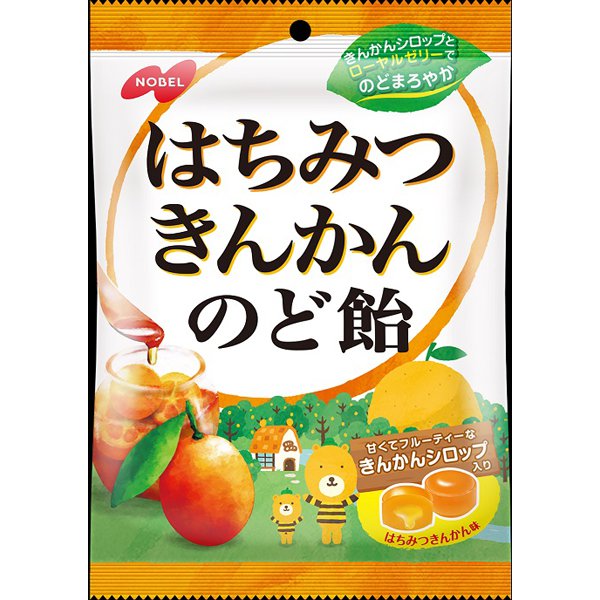 Nobel Honey and Tangerine Throat Candy 110g