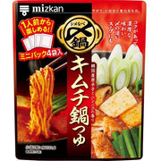 Mizkan Kimchi Hotpot Soup – Spicy & Savory Concentrate, Mini Pack of 4