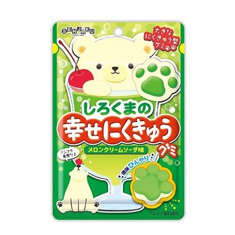 Senjakuame Niedźwiedź Polarny Happy Paw Gummy Melon Soda o smaku