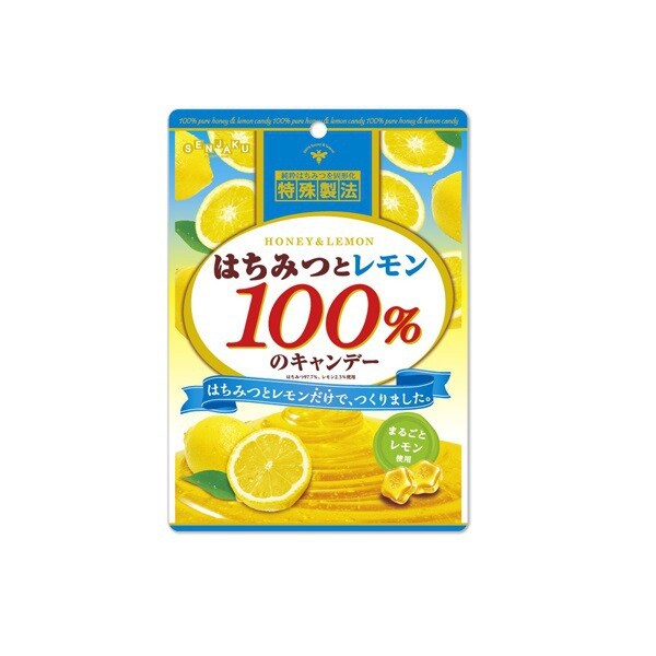 Senjakuame Honpo 100% Honey and Lemon Candy 50g