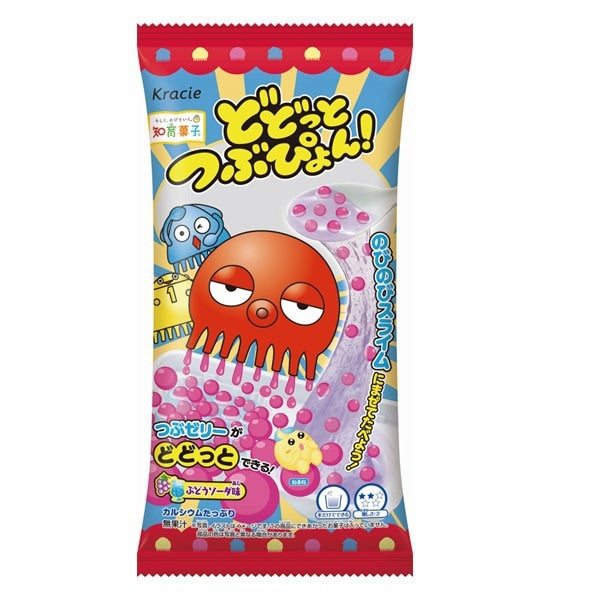 Kracie Foods Dodotto Tsubupyon! Grape Soda Flavor – Fun Educational Candy