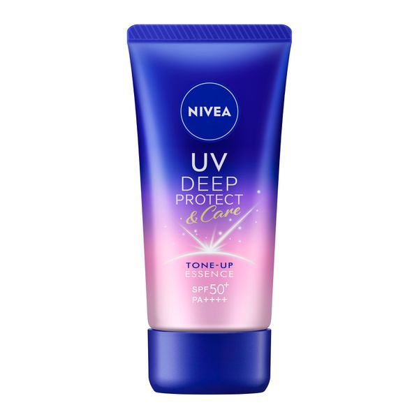 Nivea UV Deep Protect & Care Tone Up Essence SPF50+ PA++++ 50g [With alcohol]